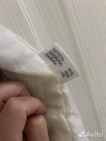 Искусственная шуба белая