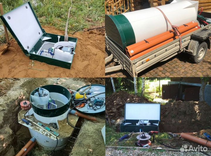 Септик для дома и дачи. Установка под ключ