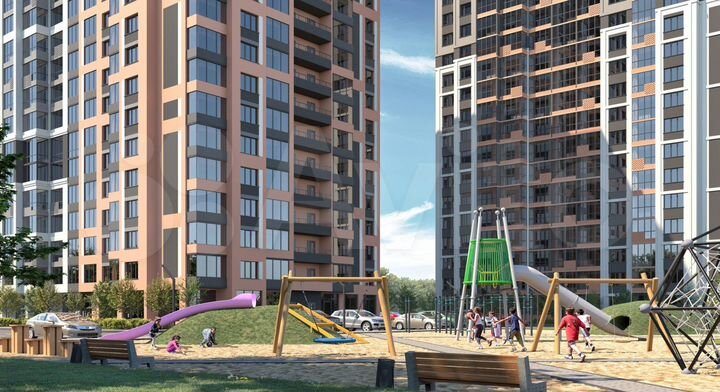 Квартира-студия, 23,3 м², 10/19 эт.