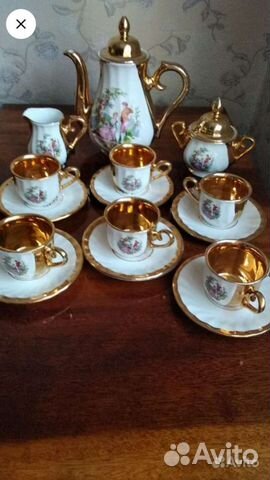 Чайно кофейный сервиз