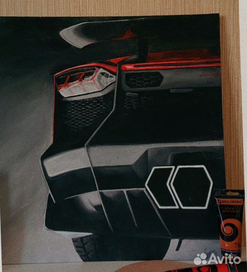 Картина машина Lamborghini