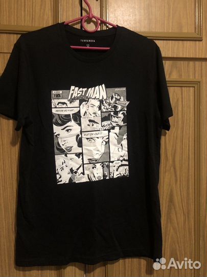 Мужская футболка черная