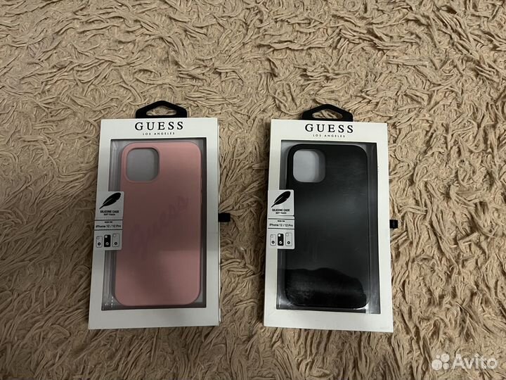 Чехол на iPhone 12 guess оригинал