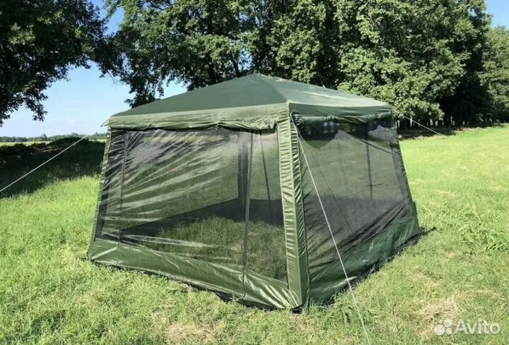 Палатка шатер кухня 320х320х245 см Новая