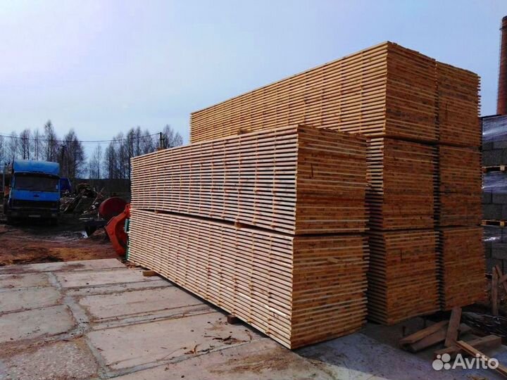 Доска от производителя, сосна 25х100х6000мм