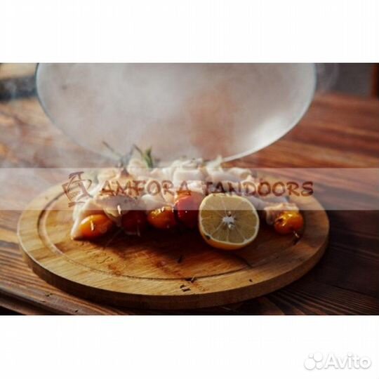 Жаровня-гриль амфора настольная