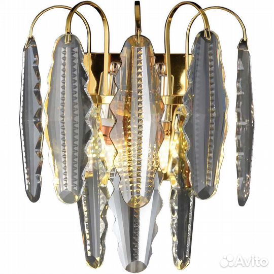 Светильник металлический в спальню 2 лампы