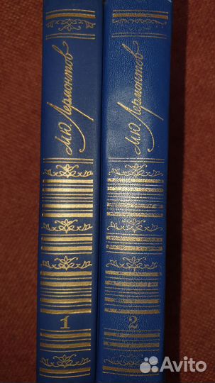 Собрание сочинений М.Ю.Лермонтова в 2 томах