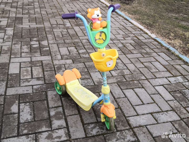 Самокат детский трехколесный