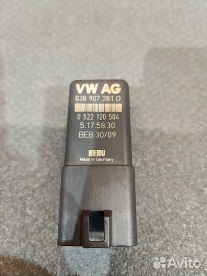 Реле свечей накала Volkswagen Tiguan 5N1