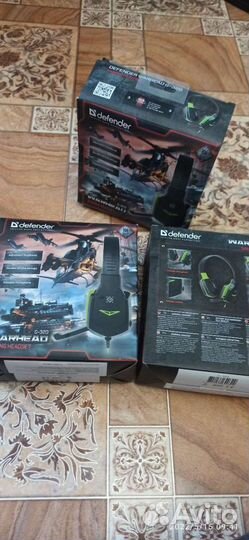 Наушники игровые. Новые. Доставкп