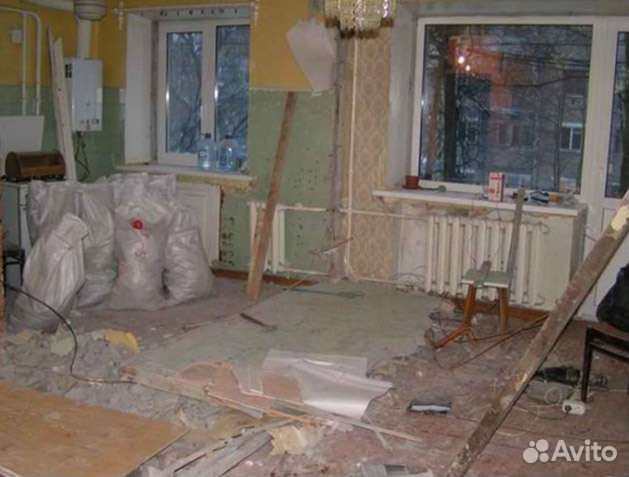 Демонтаж и вывоз мусора