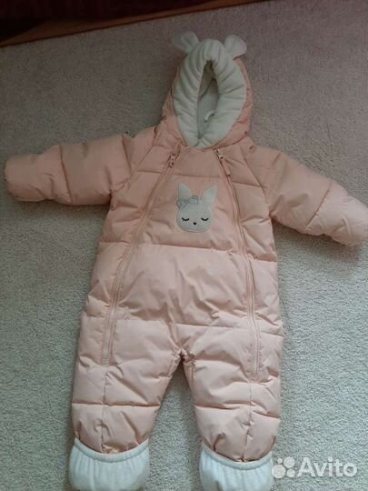 Зимний комбинезон для девочки 80р