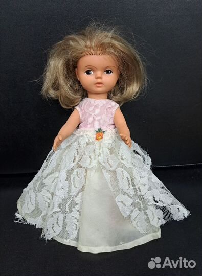 Куколка винтажная ГДР 23,5 см