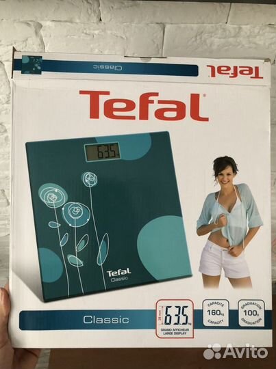 Весы напольные электронные tefal