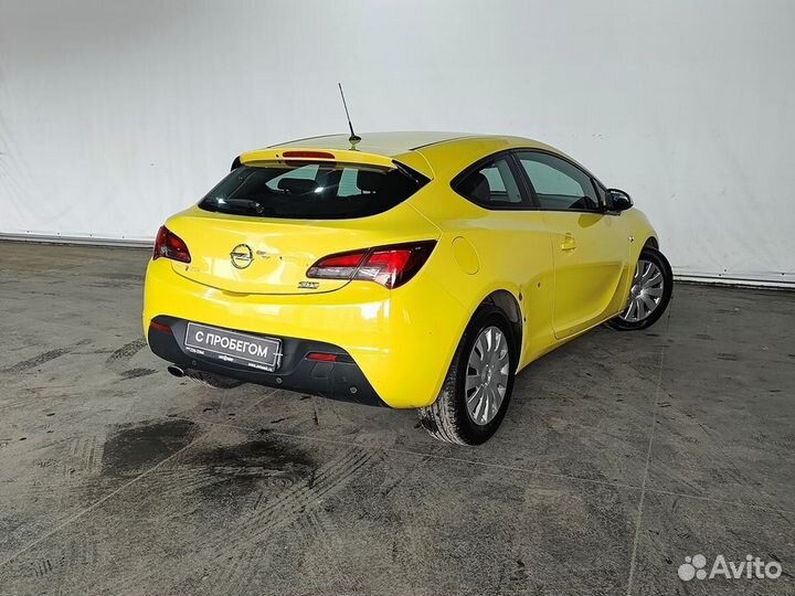 Opel Astra GTC 1.4 AT, 2013, 156 693 км