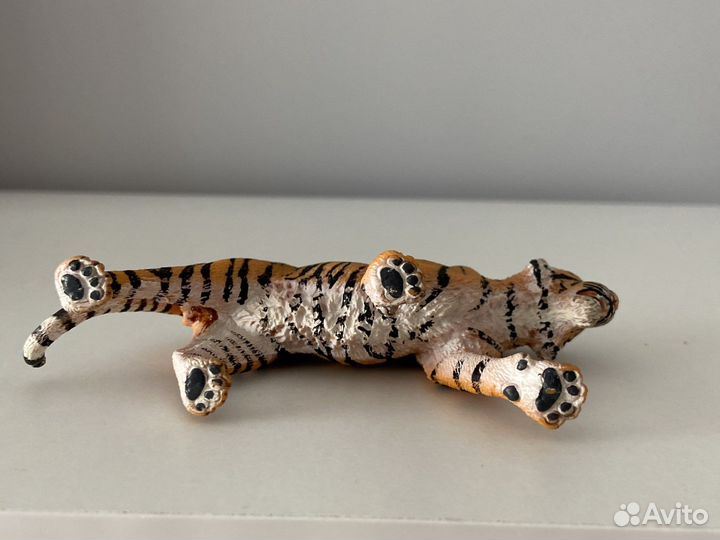 Фигурка тигр schleich шляйх игрушка статуэтка