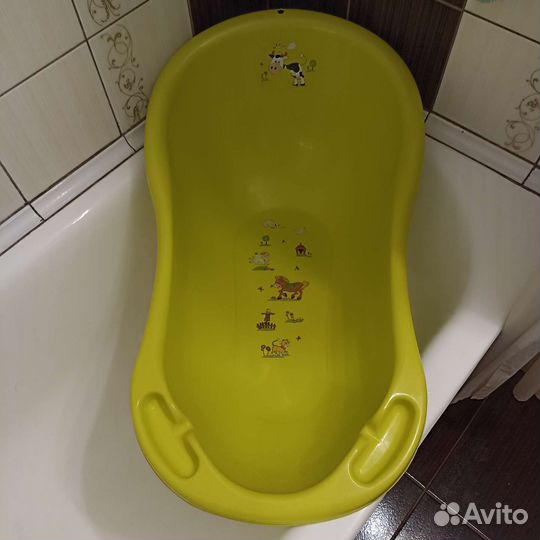 Детская ванночка для купания с гамаком