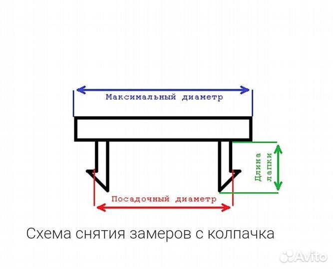 Колпачки на литые диски Хонда