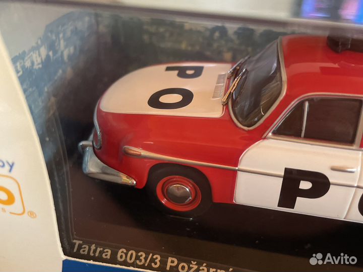 Тatra 603/3. PO. police. IXO. FOXtoys 1/43