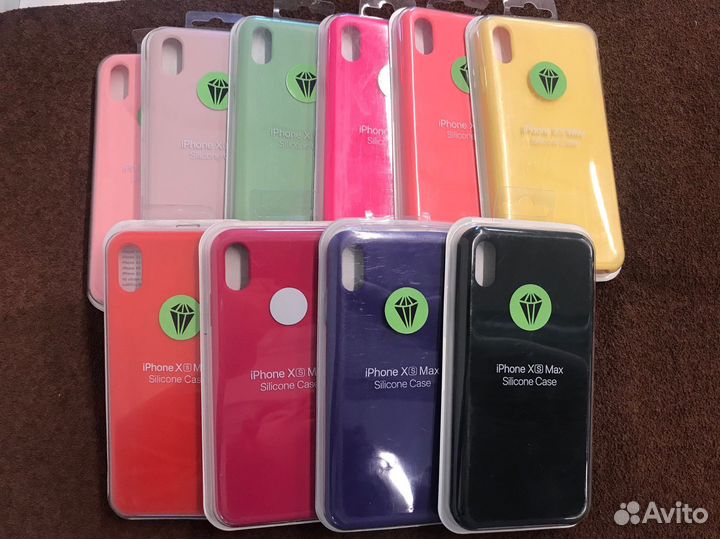 Чехол Silicone Case iPhone XS Max