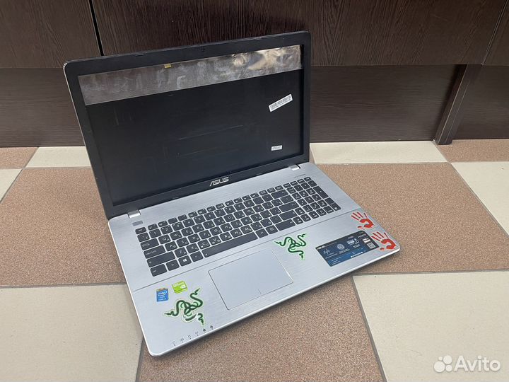 Asus K750 в разбор