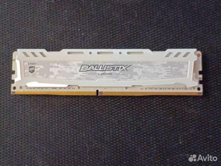 Оперативная память ddr4 8gb crucial ballistix 2400