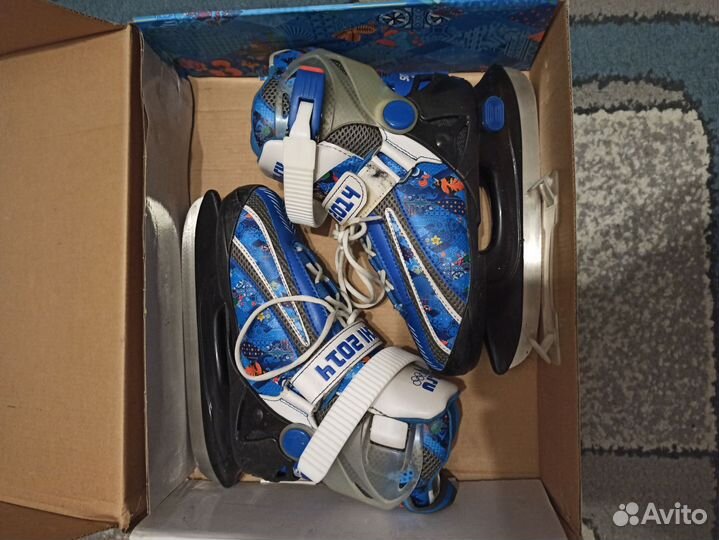 Коньки детские раздвижные 29-33