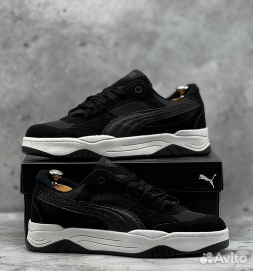 Кроссовки черные дутые puma 180 новые