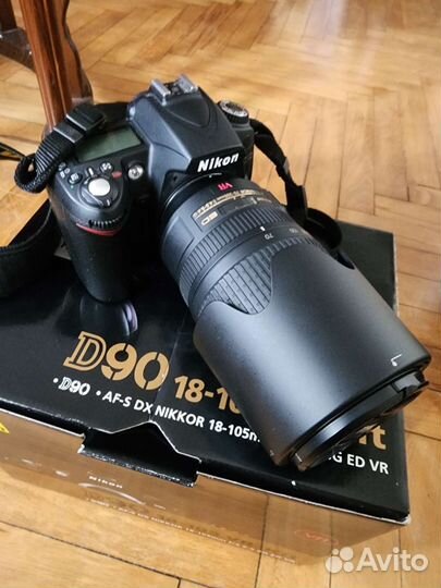 Nikon d90 18-105 VR Kit