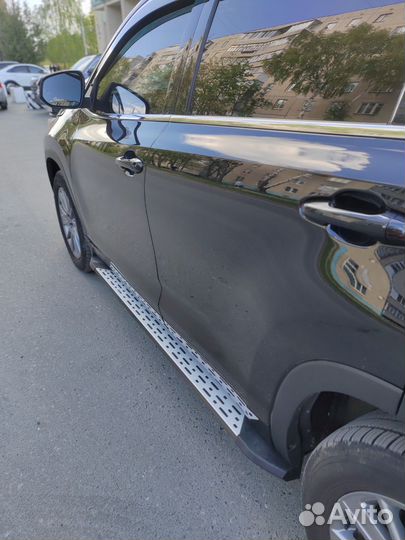 Пороги тайота хайлендер u50