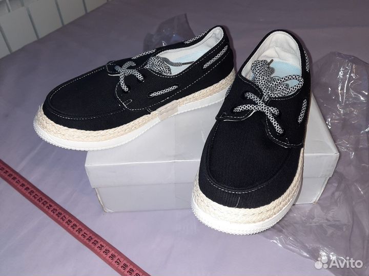 Макасины джинса 38 по бирке см фото