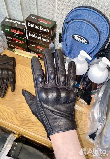 Перчатки кожаные размеры новые