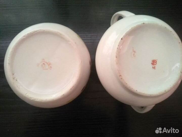 Сахарницы. чайники. масленка. СССР