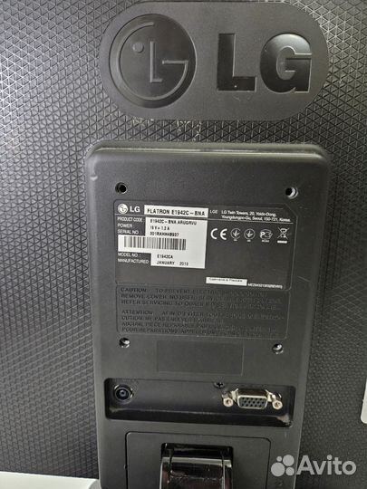 Монитор LG 18.5 дюймов