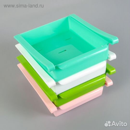 Полка подвесная в холодильник, 22207 см, цвет микс