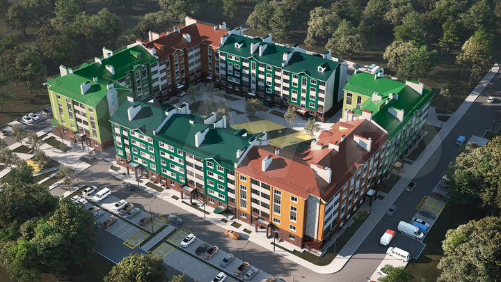 2-к. квартира, 66,1 м², 5/5 эт.