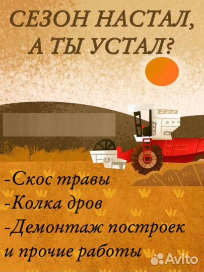 Помощь на даче