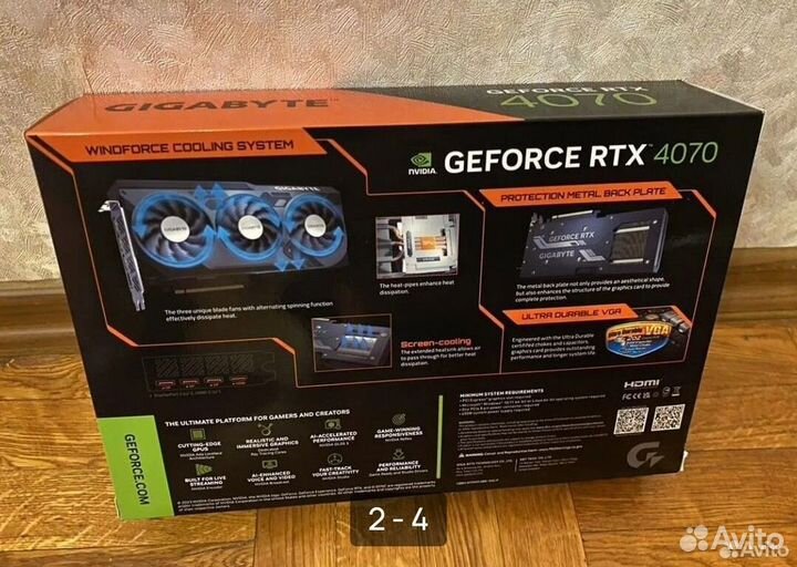 Видеокарта rtx 4070