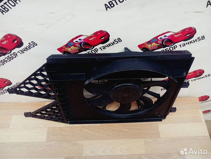 Вентилятор охлаждения Skoda Fabia 2 (5J) рест