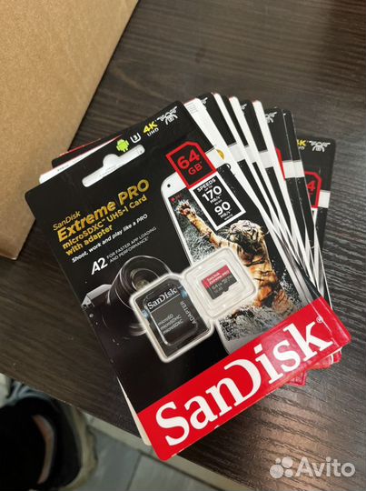 Sandisk extreme pro microSD 64GB 170/90