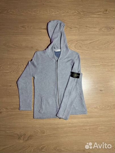Вязаное худи Stone Island