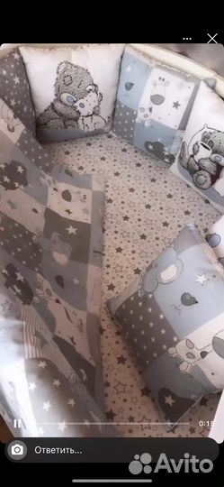 Бортики в детскую кроватку