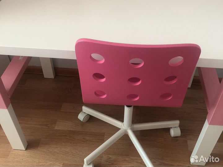 Детский стол и стул IKEA