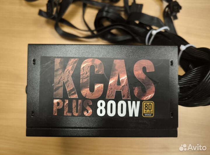 Блок питания ksas 800W plus bronze aerocool