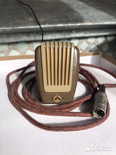 Винтажный микрофон grundig