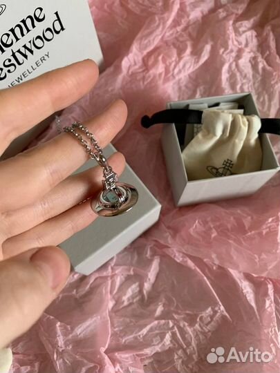 Цепь Vivienne Westwood orb подвеска кулон