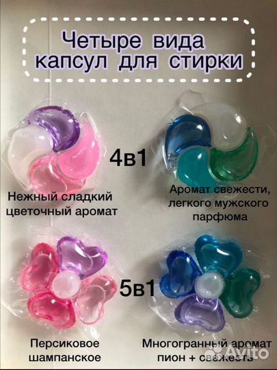 Капсулы для стирки