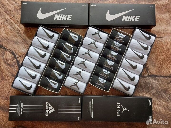 Носки Nike Reebok Lacoste Jordan