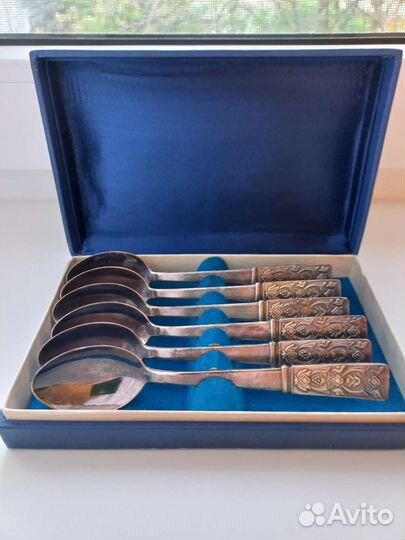 Ложки чайные, мельхиор, СССР, Таллин